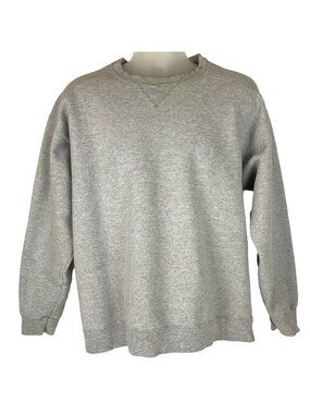 90s Starter Crewneck Sweatshirt Mens Size XL Gray Heather Embroidered Logo Vtg